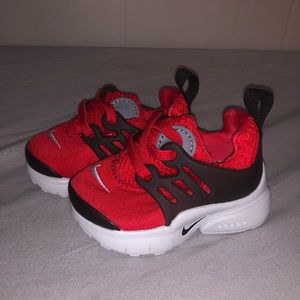 Nike Little Presto "University Red/Black/Cool Grey" Toddler Boys' Shoe